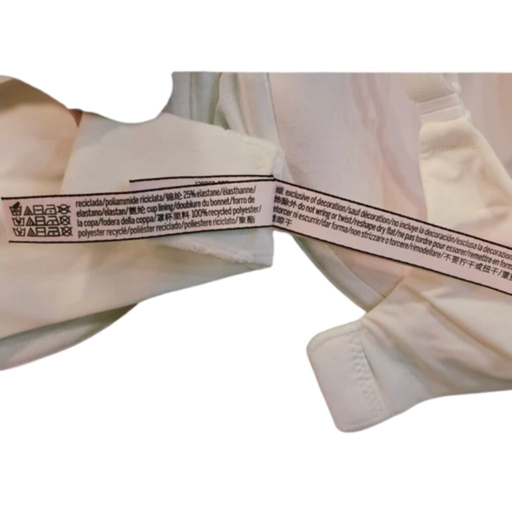 victoria's secret t-shirt bra 40D lightly lined in white - Picture 5 of 6